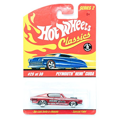 Hot Wheels Classics Series 2  29 of 30 Red Spectraflame Plymouth Hemi Cuda