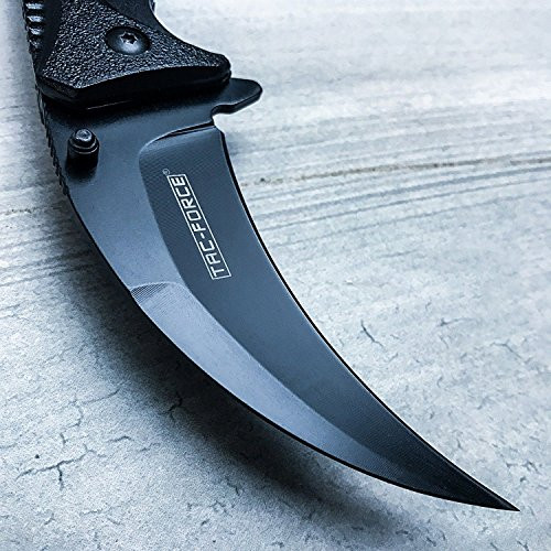 8" Spring Assisted Open Folding Pocket Knife BestSeller989 Karambit Claw Combat Tactical New