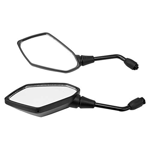 Beennex 2Pcs Motorcycle Street Bike Modified Rearview Mirror Rear View Side Mirrors for Kawasaki