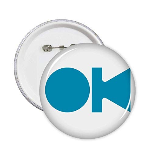 Consent Common Knowledge English Language Culture Pins Badge Button Emblem Accessory Decoration 5pcs