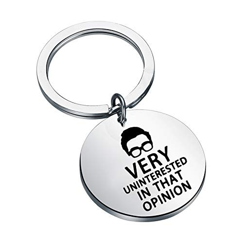 Very Uninterested In That Opinion Keychain -Very Uninterested K- Very Uninterested In That Opinion Keychain -Very Uninterested K-