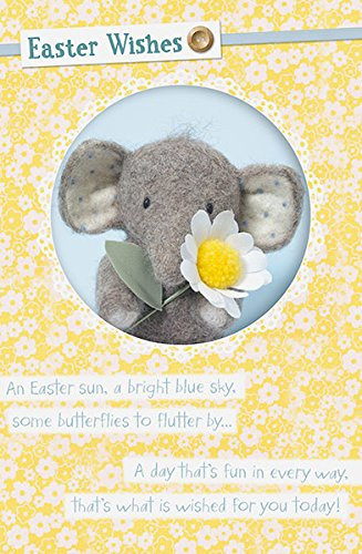 Elliot  and  Buttons Easter Greeting Card