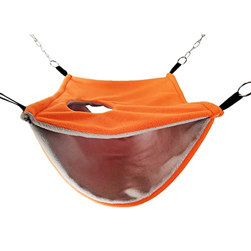 Heave Pet Cage Double Bunkbed Hammock Hanging Bed Small Animals Hamster Chinchilla Hideout for Hamster Guinea Pig Hedgehog Rat Chinchillas Orange Heave Pet Cage Double Bunkbed Hammock Hanging Bed Small Animals Hamster Chinchilla Hideout for Hamster Guinea Pig Hedgehog Rat Chinchillas Orange