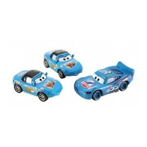 Disney / Pixar CARS Movie 1:55 Die Cast Car Race-O-Rama 3-Car Gift Pack Dinoco Mia, Dinoco Tia and Dinoco Lightning McQueen Disney / Pixar CARS Movie 1:55 Die Cast Car Race-O-Rama 3-Car Gift Pack Dinoco Mia, Dinoco Tia and Dinoco Lightning McQueen