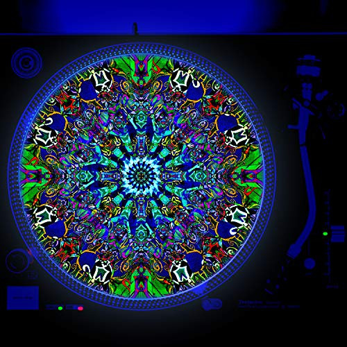 Jokertron - DJ Turntable Slipmat 12 inch GLOW -glows under black light-