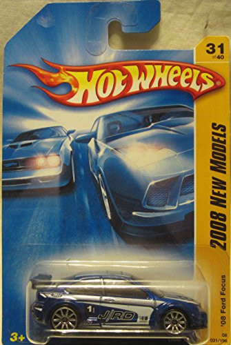 Hot Wheels 2008 New Models '08 Blue Ford Focus 31 of 40
