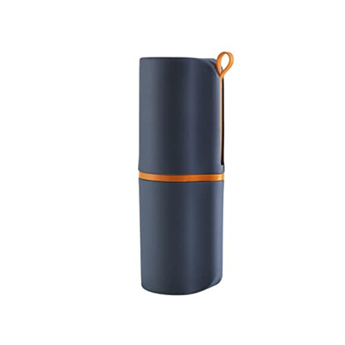 Travel Toothbrush Holder, Portable Multifunction Toothbrush Case for Traveling, Camping, Business Trip and School, Plastic Toothbrush and Toothpaste Storage Box -Ocean Blue- Travel Toothbrush Holder, Portable Multifunction Toothbrush Case for Traveling, Camping, Business Trip and School, Plastic Toothbrush and Toothpaste Storage Box -Ocean Blue-