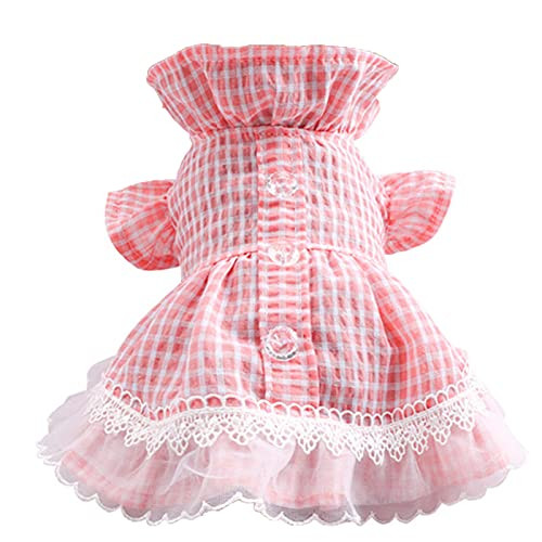 Heave Cat Dog Dress Puppy Cute Lace Skirt Printed Princess Skirt Ruffled Dress for Small Pet Dog Cats Jumper Clothes Wedding Party Birthday Summer Apparel XL Heave Cat Dog Dress Puppy Cute Lace Skirt Printed Princess Skirt Ruffled Dress for Small Pet Dog Cats Jumper Clothes Wedding Party Birthday Summer Apparel XL