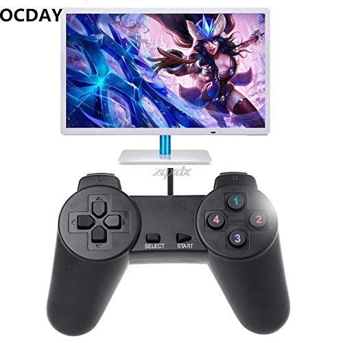 OCDAY USB 2.0 Gaming Gamepad Joystick Wired Game Controller for Laptop Computer PC Z16