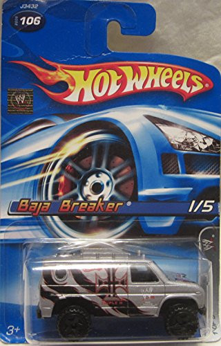 Hot Wheels Baja Breaker 2006-106 WWE Series Card Variation