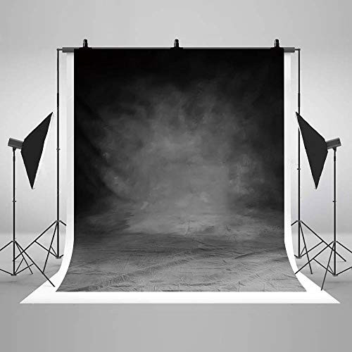 COMOPHOTO Smoky Grey Abstract Portrait Backdrop for Photography Old Master Retro Backdrops Photo Background for Professional Photography 5x7ft Seamless Polyester COMOPHOTO Smoky Grey Abstract Portrait Backdrop for Photography Old Master Retro Backdrops Photo Background for Professional Photography 5x7ft Seamless Polyester