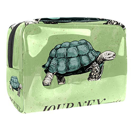 Journey Travel Turtle Vintage Green toiletry bag Travel makeup bag/clutch purse/cosmetic bag/makeup pouch/ PVC Makeup Bag Pouch Purse Coin Bag Journey Travel Turtle Vintage Green toiletry bag Travel makeup bag/clutch purse/cosmetic bag/makeup pouch/ PVC Makeup Bag Pouch Purse Coin Bag
