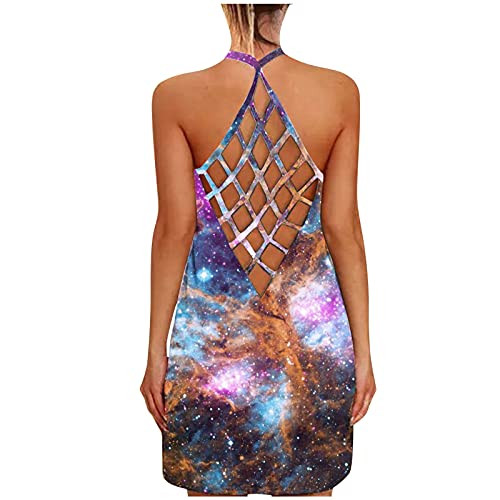 Dresses for Womens Sexy Summer, Women Sexy Dresses Bodycon Knitted Halter Neck Sleeveless Mini Dress Backless E Girl Party Beach Tank Dress Dresses for Womens Sexy Summer, Women Sexy Dresses Bodycon Knitted Halter Neck Sleeveless Mini Dress Backless E Girl Party Beach Tank Dress