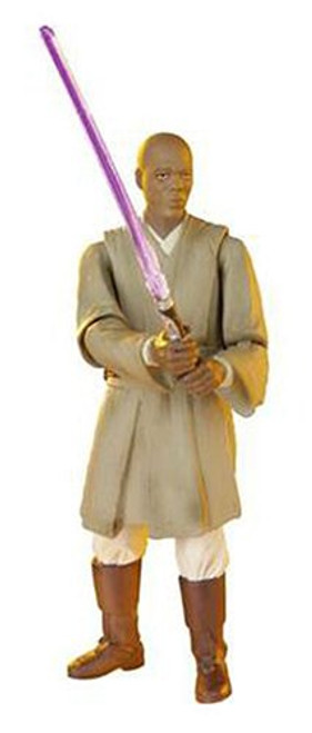 Star Wars Episode III 3 Revenge of the Sith MACE WINDU Force Combat Action Figure 10 Star Wars Episode III 3 Revenge of the Sith MACE WINDU Force Combat Action Figure 10