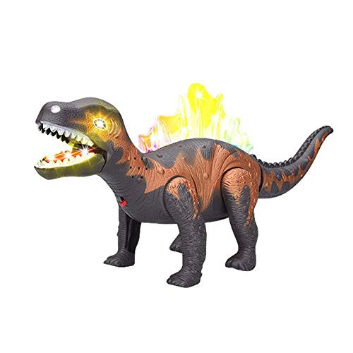 HKDGID- Simulated Electric T-Rex Dinosaur Toy Figure with Lights and Sounds-Walking Realistic Dinosaur Real Movement Kids Toy- Boys Gift -Gray- HKDGID- Simulated Electric T-Rex Dinosaur Toy Figure with Lights and Sounds-Walking Realistic Dinosaur Real Movement Kids Toy- Boys Gift -Gray-