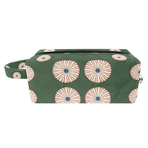 Makeup Bag Travel Makeup Case Cosmetic Case Professional Portable Chrysanthemum green Makeup Brush Holder Organizer and Storage Makeup Bag Travel Makeup Case Cosmetic Case Professional Portable Chrysanthemum green Makeup Brush Holder Organizer and Storage