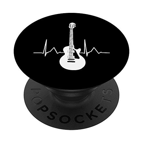Heartbeat Guitar String Instrument Guitarist PopSockets PopGrip- Swappable Grip for Phones and Tablets Heartbeat Guitar String Instrument Guitarist PopSockets PopGrip- Swappable Grip for Phones and Tablets