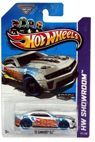 2013 Hot Wheels 192 Hw Showroom Hw Garage '12 Camaro Zl1 Zamac 009 Walmart Excl