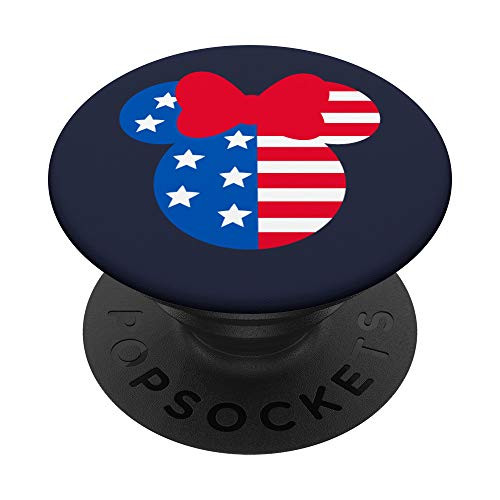 Disney Minnie Mouse Americana PopSockets PopGrip- Swappable Grip for Phones  and  Tablets