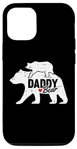 iPhone 12/12 Pro Daddy Bear Fathers Day Cute Baby Cub Papa Dad-a Pops Case