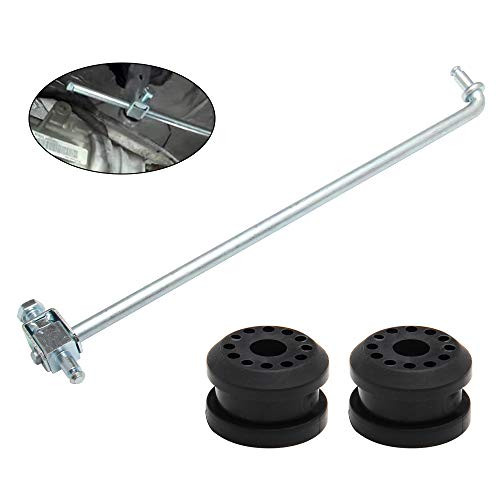 Top10 Racing 52105555AA Transfer Case Shifter Control Linkage  plus 68078974AA Bushing Replacement for Dodge Ram 2002 2003 2004 2005 4x4