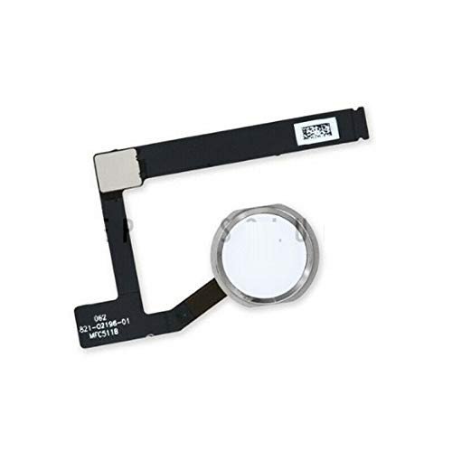 ePartSolution- Replacement Part for iPad Mini 5 A2133 A2124 A2125 A2126 Home Button Module Menu Key Button Flex Cable Ribbon USA -White-