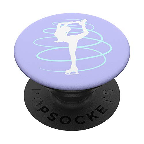 Figure Skater Girl Christmas Cute Gift Idea Ice Skating PopSockets Grip and Stand for Phones and Tablets Figure Skater Girl Christmas Cute Gift Idea Ice Skating PopSockets Grip and Stand for Phones and Tablets