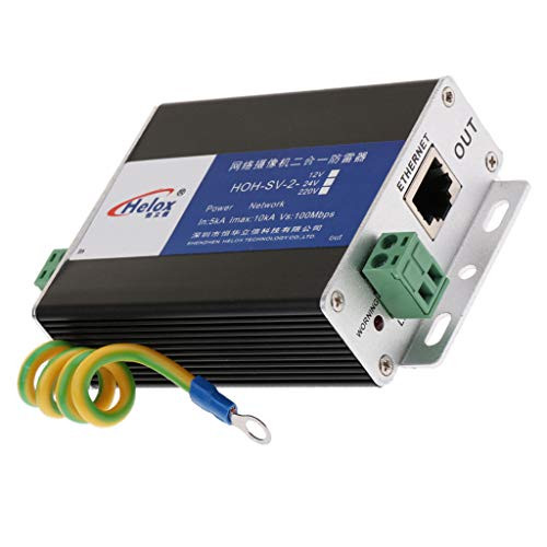 KESOTO Power  plus RJ-45 Adapter Ethernet Network Surge Protector Arrester