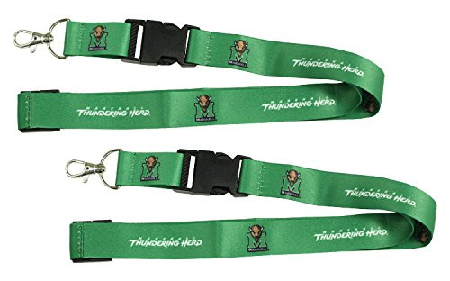 Marshall Thundering Herd Cloth Lanyard Key Chain 2-Pack