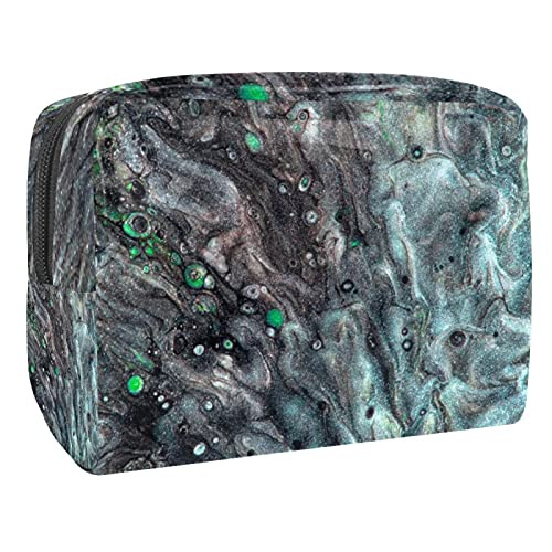 That little green spot on the rock Cosmetic Bag Pouch for Women and Girls 18.5x7.5x13cm/7.3x3x5.1in Cosmetic Makeup Case Beauty Bag Cosmetic Bag for Women Tote That little green spot on the rock Cosmetic Bag Pouch for Women and Girls 18.5x7.5x13cm/7.3x3x5.1in Cosmetic Makeup Case Beauty Bag Cosmetic Bag for Women Tote