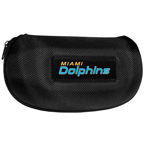 Siskiyou Sports NFL Miami Dolphins Unisex Sunglass Case, Black, One Size Siskiyou Sports NFL Miami Dolphins Unisex Sunglass Case, Black, One Size
