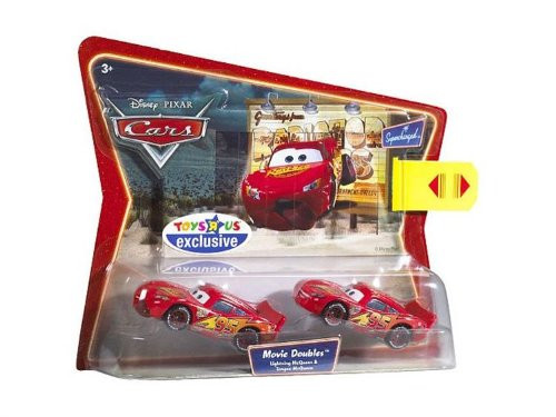 Disney Pixar Cars 2 Pack McQueen & Tongue McQueen