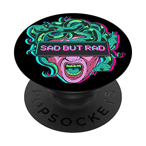 Sad But Rad - Medusa Statue Vaporwave Aesthetic Egirl Eboy PopSockets Swappable PopGrip