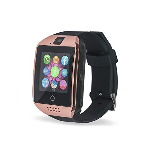 Bluetooth Smart Watch Phone VINCIGEEK Smart Watch Mobile Phone Unlocked Universal GSM Bluetooth 4.0 NFC Music Player Camera Calendar Stopwatch Sync for Android iPhone Google Huawei Smartphones