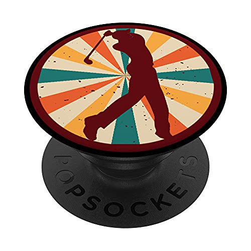 GOLF VINTAGE Golfing Clothes Women Men Kids Golfer Outfit PopSockets Swappable PopGrip
