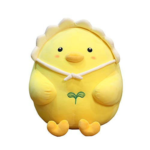 Navison Plush Toy Pillow Cute Fat Chick Dolls Small Plush Yellow Chick Soft Stuffed Animal Toy