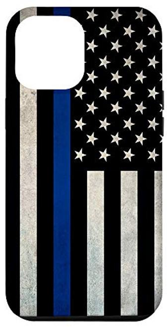 iPhone 12 Pro Max Thin Blue Line American Flag Police Officer Cop Lives Matter Case iPhone 12 Pro Max Thin Blue Line American Flag Police Officer Cop Lives Matter Case