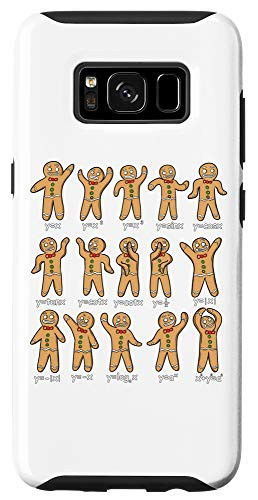Galaxy S8 Algebra Dance Gingerbread Funny Graph Figures Math Equation Case