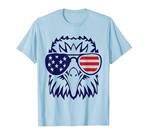 4th july American eagle flag- Independence Day t shirt