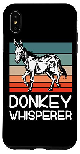 iPhone XS Max Donkeys Clothes Outfit Gift Donkey Whisperer Case