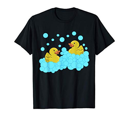 Cute Yellow Rubber Duck, Duckie Bath Toys, Rubber Ducky Tee T-Shirt