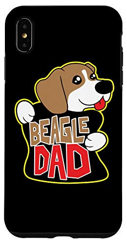 iPhone XS Max Beagle Dad Dog Clothes Outfit Father's Day Gift Beagle Case