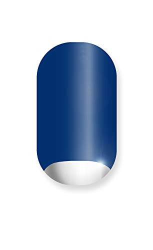 Minx Nails Moon at Midnight Chrome,Blue  and  Chrome, Nail Wrap