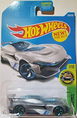 2017 Hot Wheels Hw Exotics 1/10 - Gazella R -Silver-