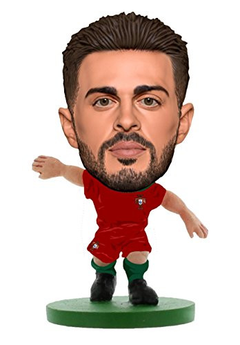 SoccerStarz Portugal Bernardo Silva Home Kit/Figures, 5cm