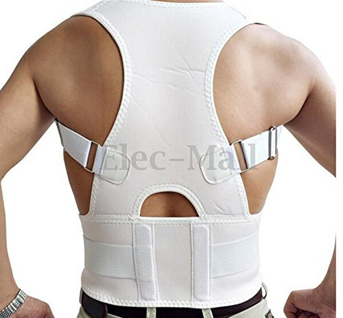 Adjustable Back Brace Belts, with Lumbar Support Elastic Straps Support Shoulder Band Posture Correct Belt Back BracesBack, Neck  and  Shoulder Supp -6-