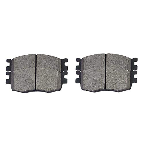 AutoShack SCD1156 Front Driver and Passenger Side Ceramic Disc Brake Pad Set Replacement for 2006 2007 2008 2009 2010 2011 Hyundai Accent 2006-2011 Kia Rio5 1.6L FWD