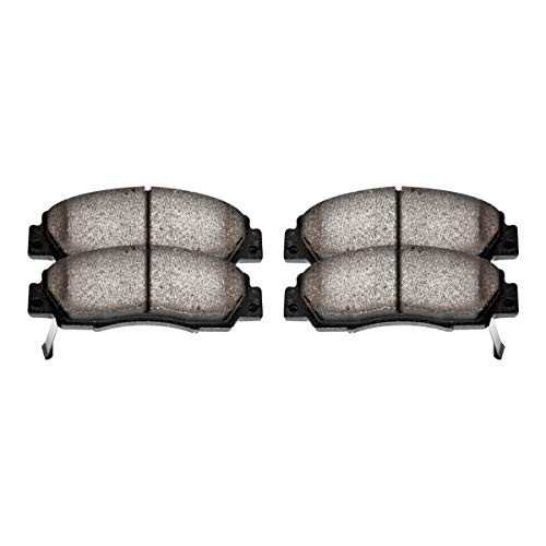 AutoShack SCD617 Front Driver and Passenger Side Ceramic Disc Brake Pad Set Replacement for 1994-1995 Honda Civic 1994-1995 Acura Integra 1.5L 1.6L 1.8L FWD