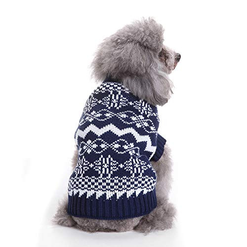 Howstar Pet Sweater, Winter Warm Puppy Clothes Kintted Cute Dog Sweater Apparel Shirt -XS, Gray- Howstar Pet Sweater, Winter Warm Puppy Clothes Kintted Cute Dog Sweater Apparel Shirt -XS, Gray-