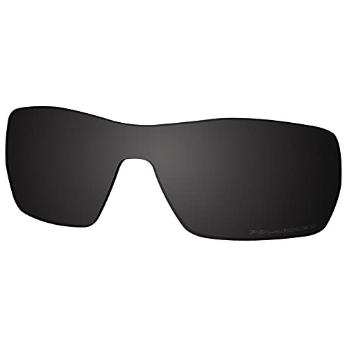 Saucer Premium Replacement Lenses for Oakley Offshoot OO9190 Sunglasses High Defense - Carbon Black Polarized
